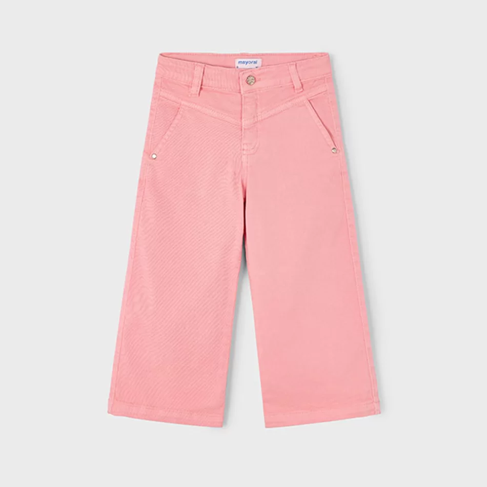 Calças largas sarja menina - undefined