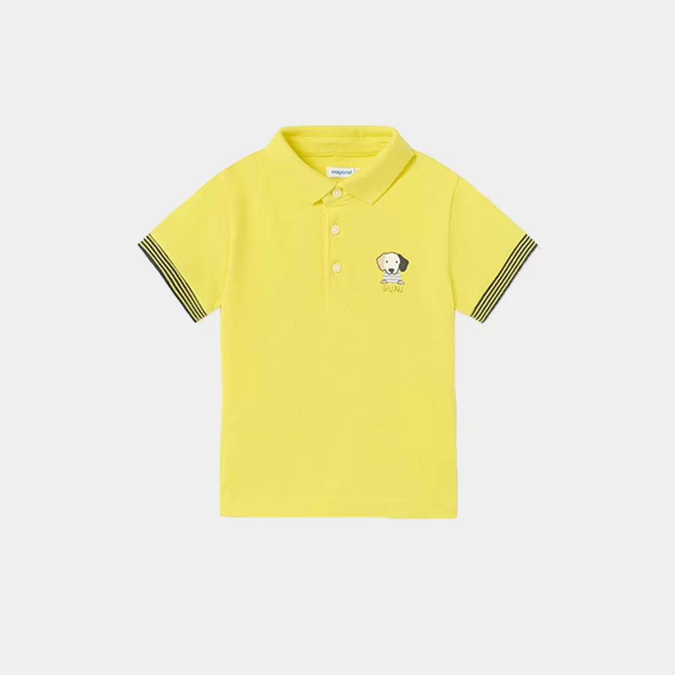 Polo Manga Curta com Estampado Mayoral - undefined