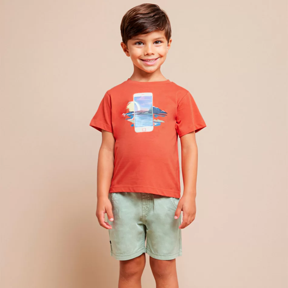 T-shirt Better Cotton menino - undefined