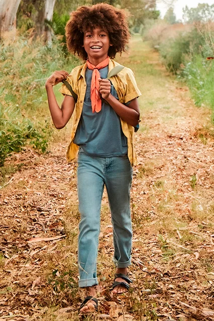 Calças ganga rapaz - Armazéns Ronfe