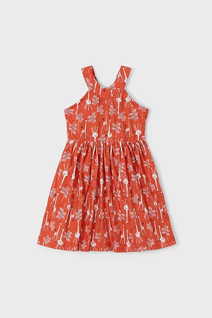 Vestido costas cruzadas menina - Armazéns Ronfe