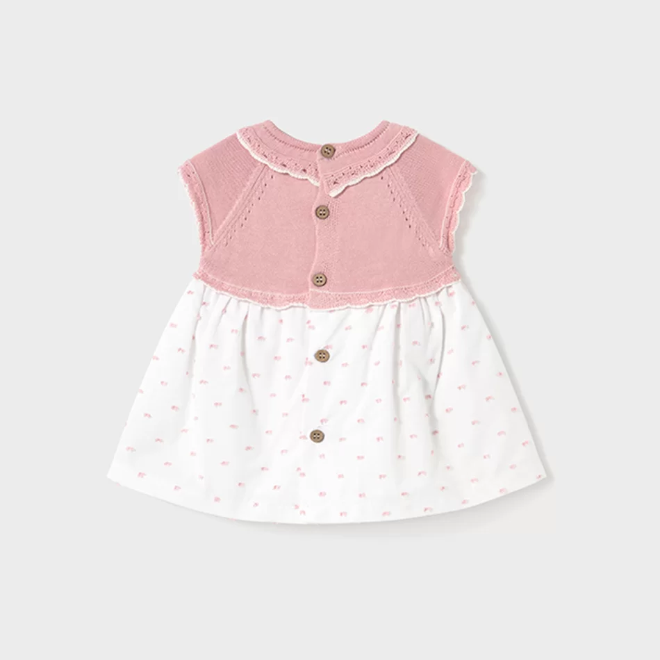 Vestido combinado recém nascida - undefined