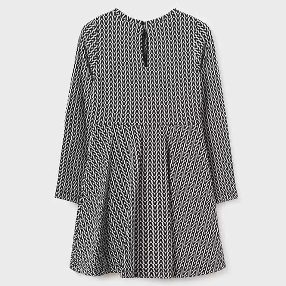 Vestido Pied-de-poule Jacquard Mayoral - undefined