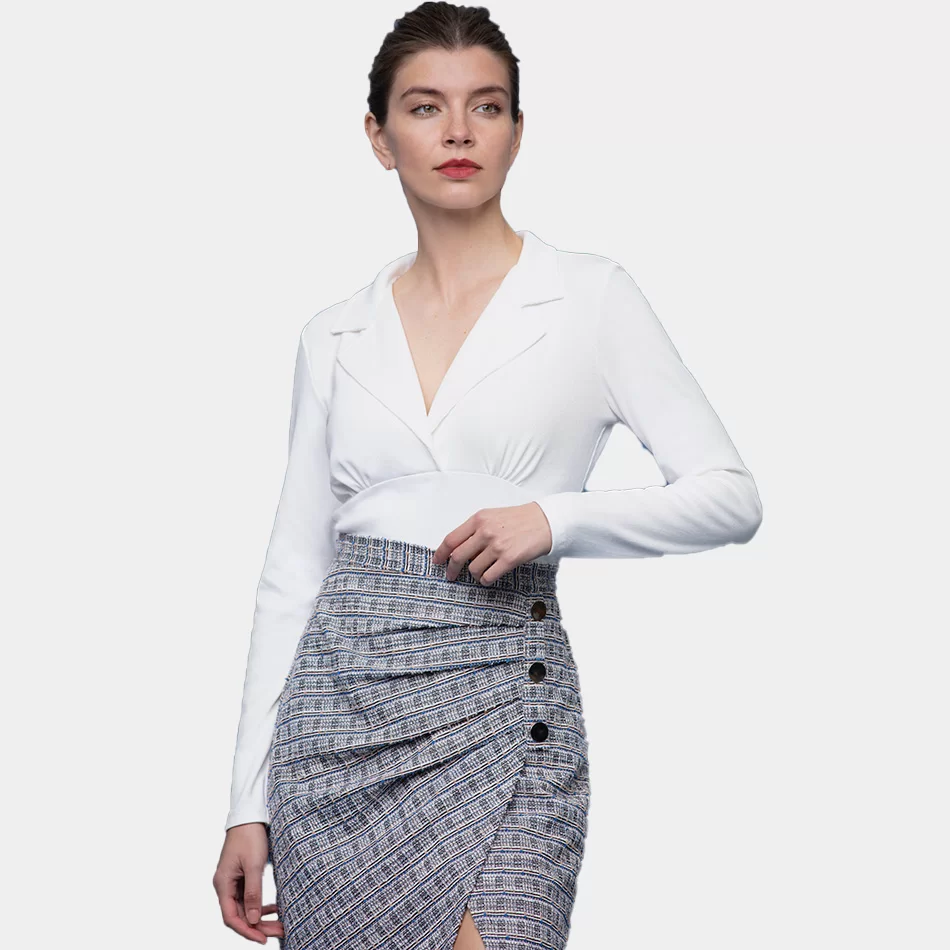 Camisola com Lapela - undefined