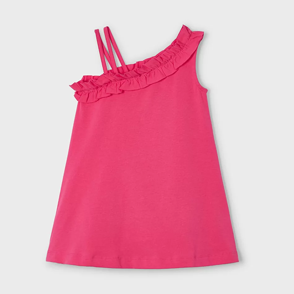 Vestido assimétrico menina - undefined
