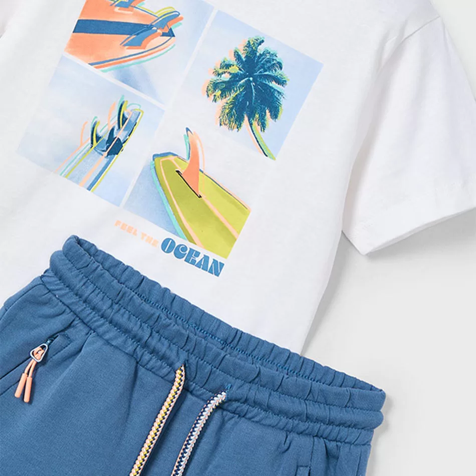 CONJUNTO CALÇÃO T´SHIRT - undefined