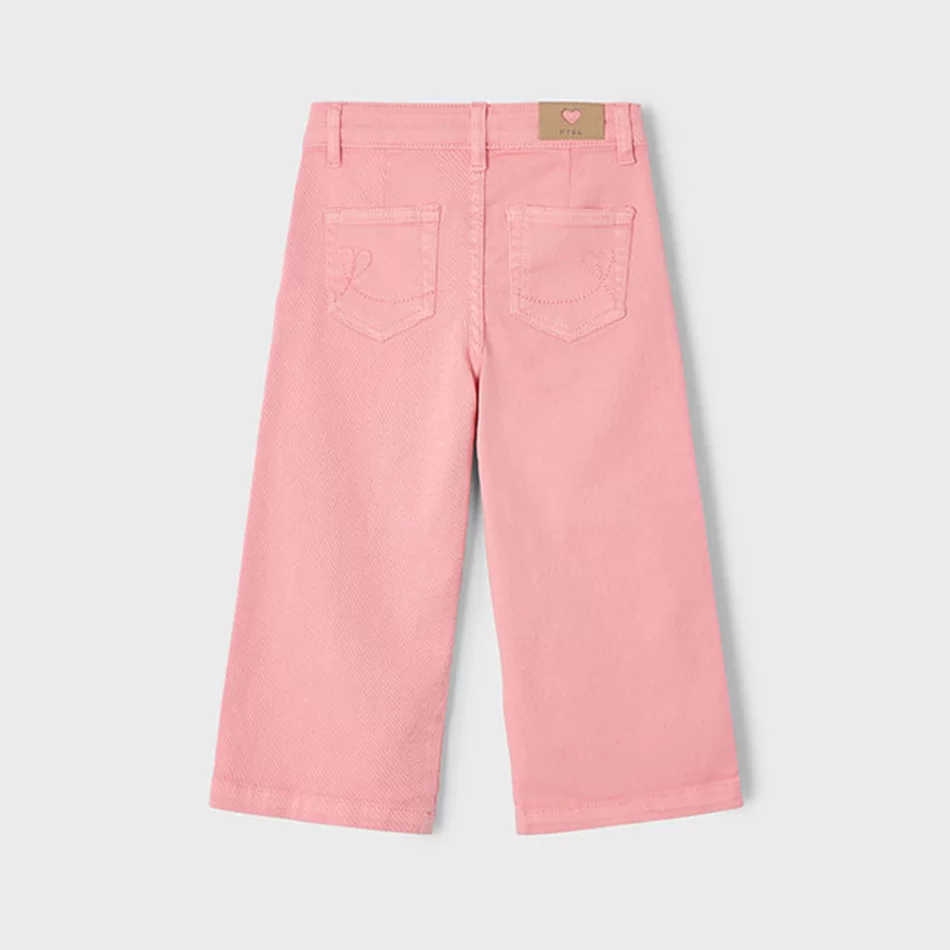 Calças largas sarja menina - undefined