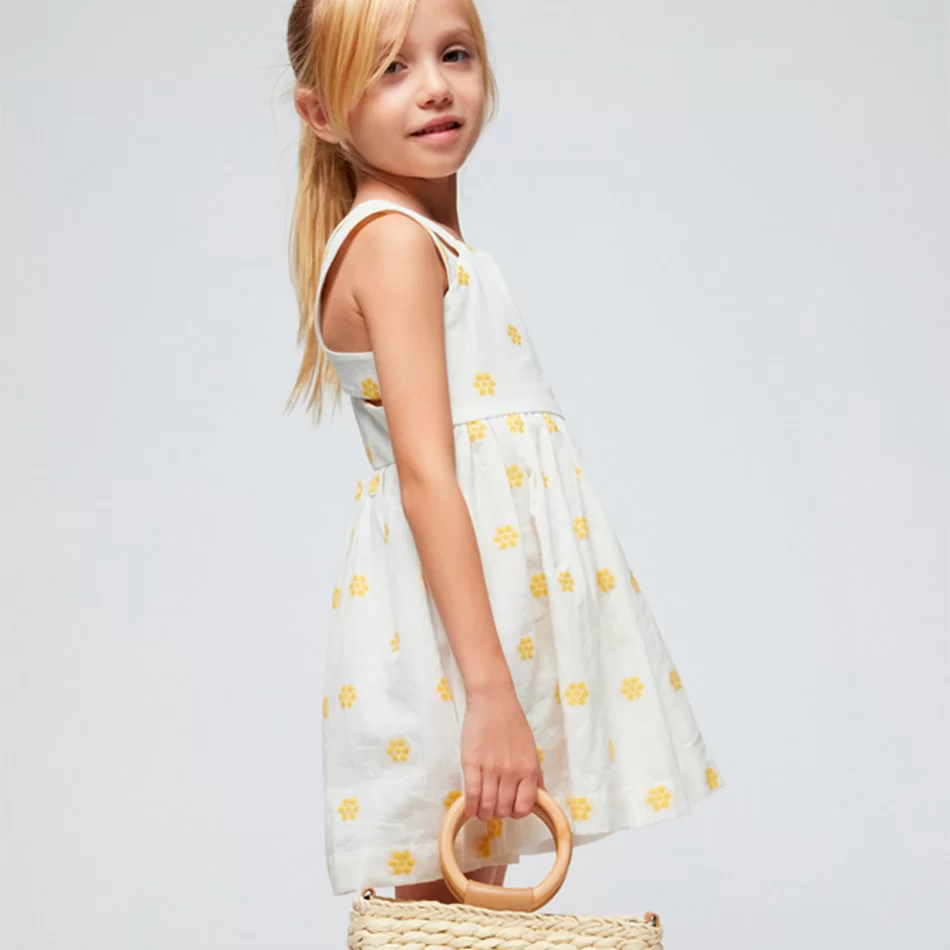 Vestido jacquard menina - undefined