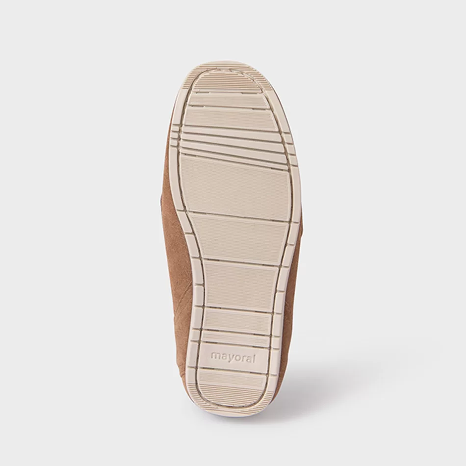 Sapatos náuticos pele camurça menino - undefined