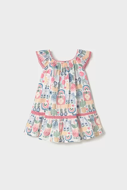 Vestido estampado bebé - Armazéns Ronfe
