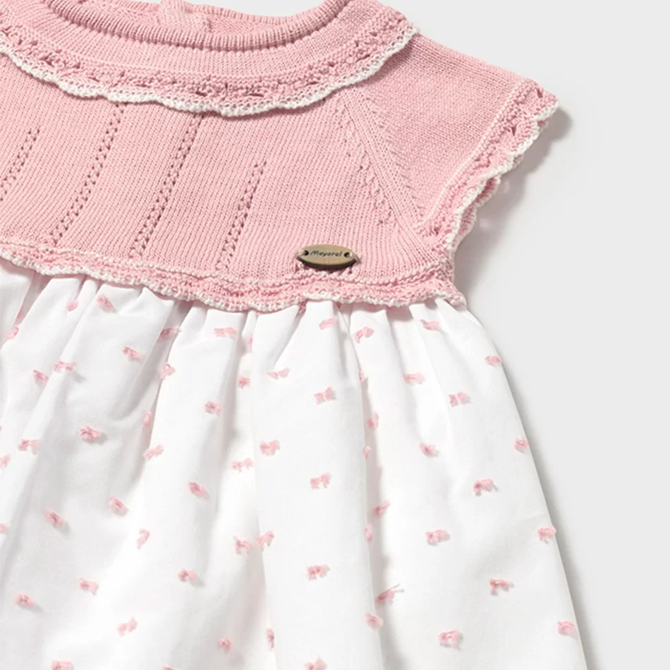 Vestido combinado recém nascida - undefined
