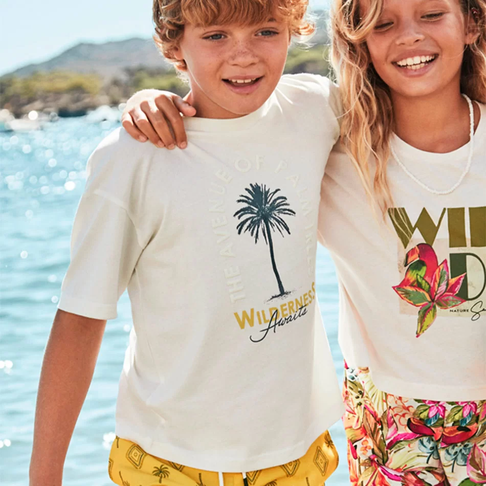 T-shirt palmeira rapaz - undefined