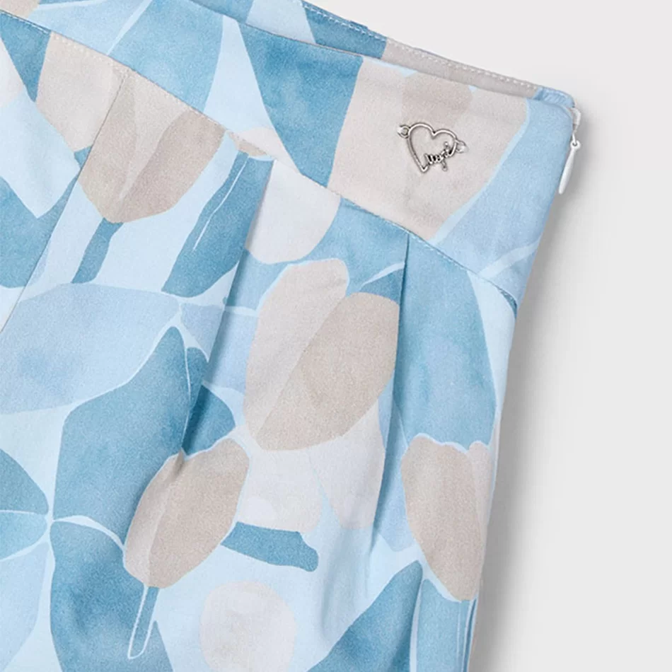 Saia calça estampada menina - undefined