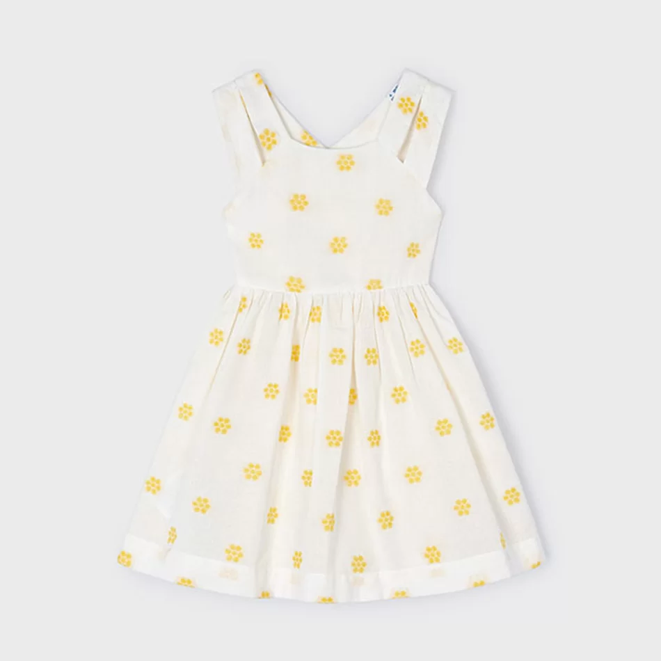 Vestido jacquard menina - undefined