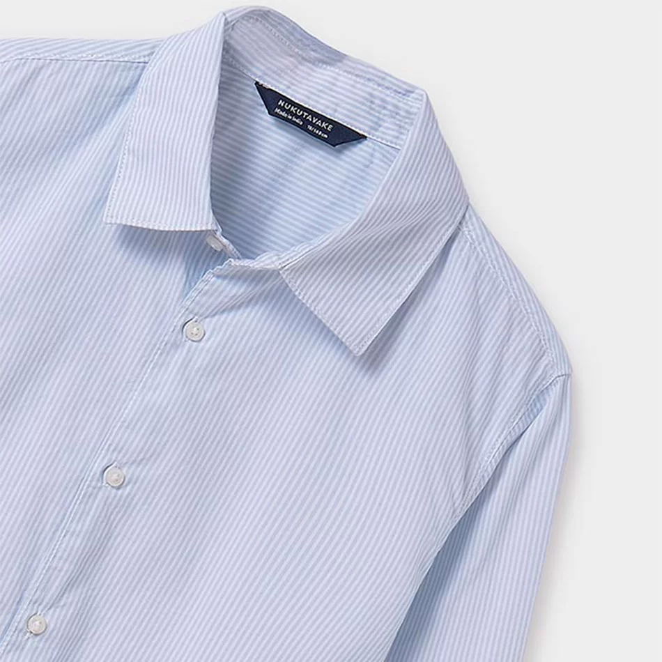 Camisa manga comprida elegante rapaz - undefined