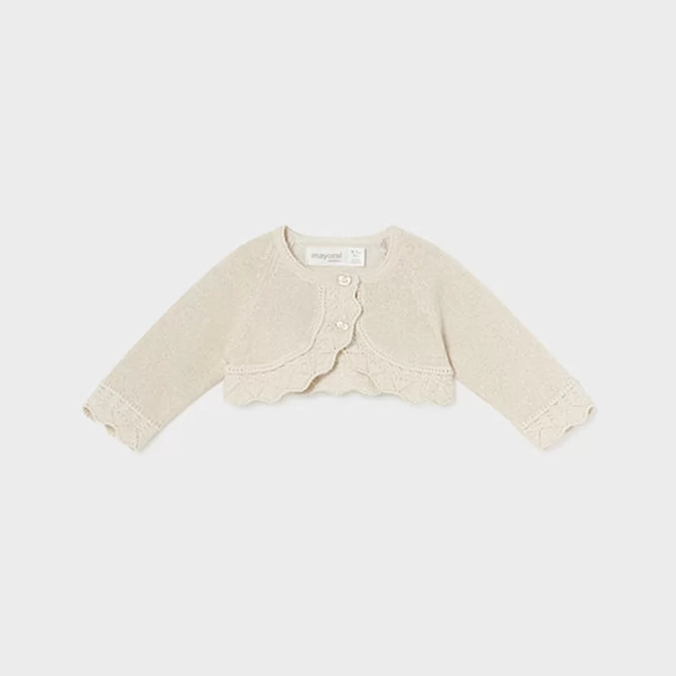 Bolero tricot recém nascido - undefined