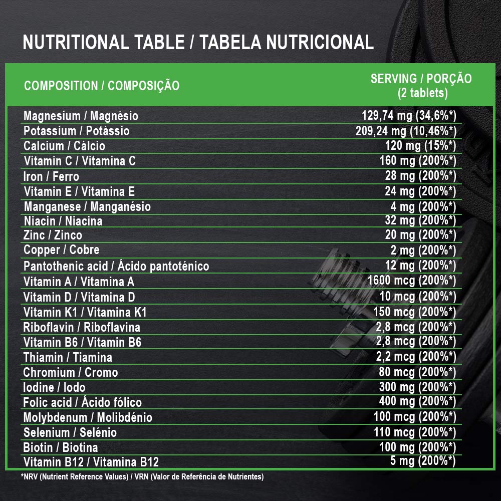 Vitamin Complex 90caps - YOURFIT PROGRAMS®