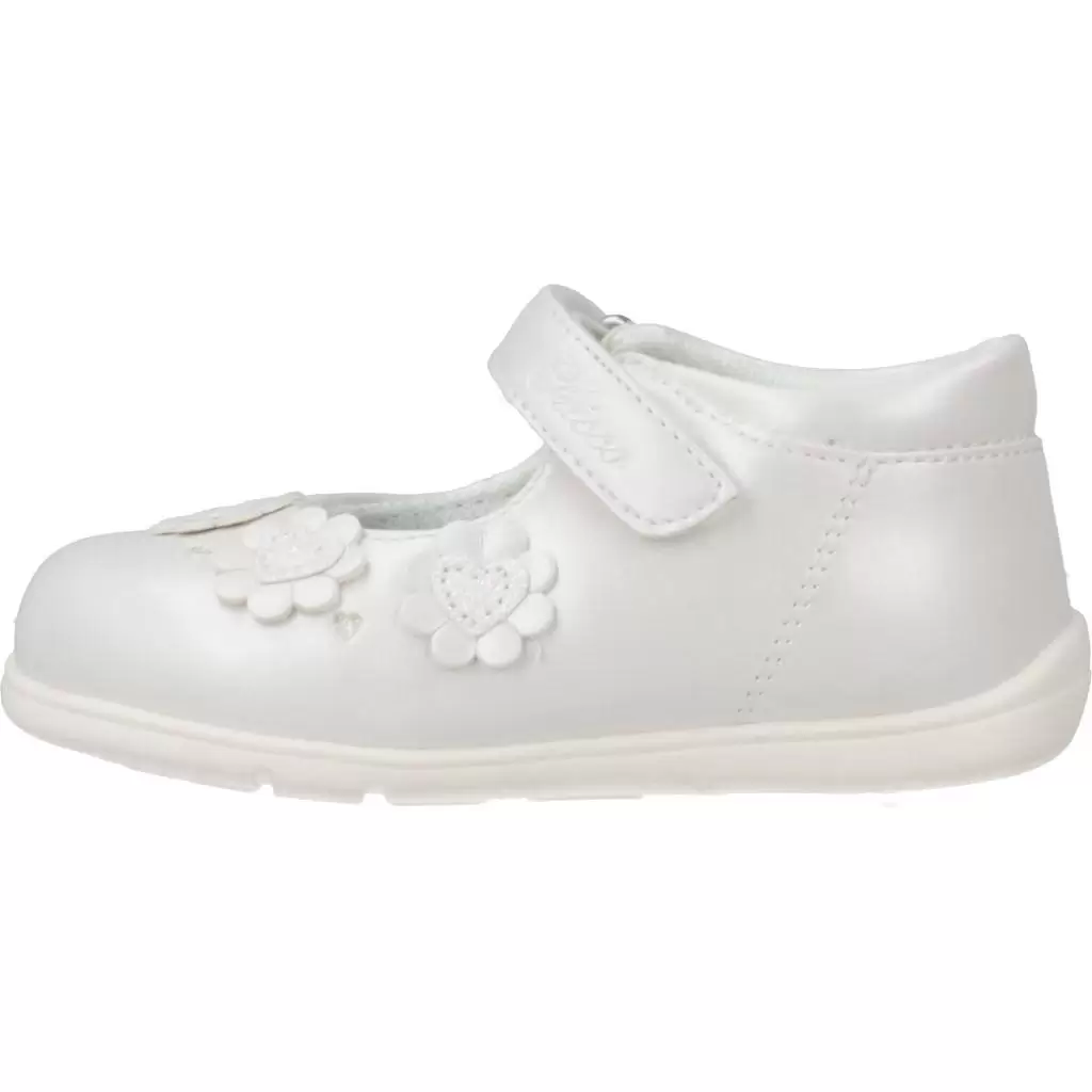 Sapatos Chicco Merceditas Gery - Branco - Armazéns Ronfe