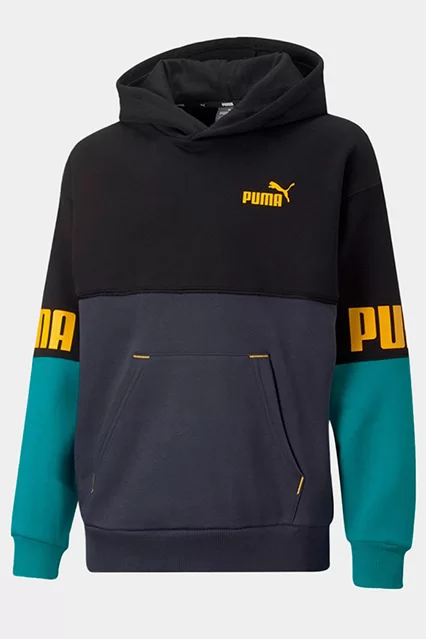 Puma Sweat Com Capuz Power Colorblock - Brandsibuy