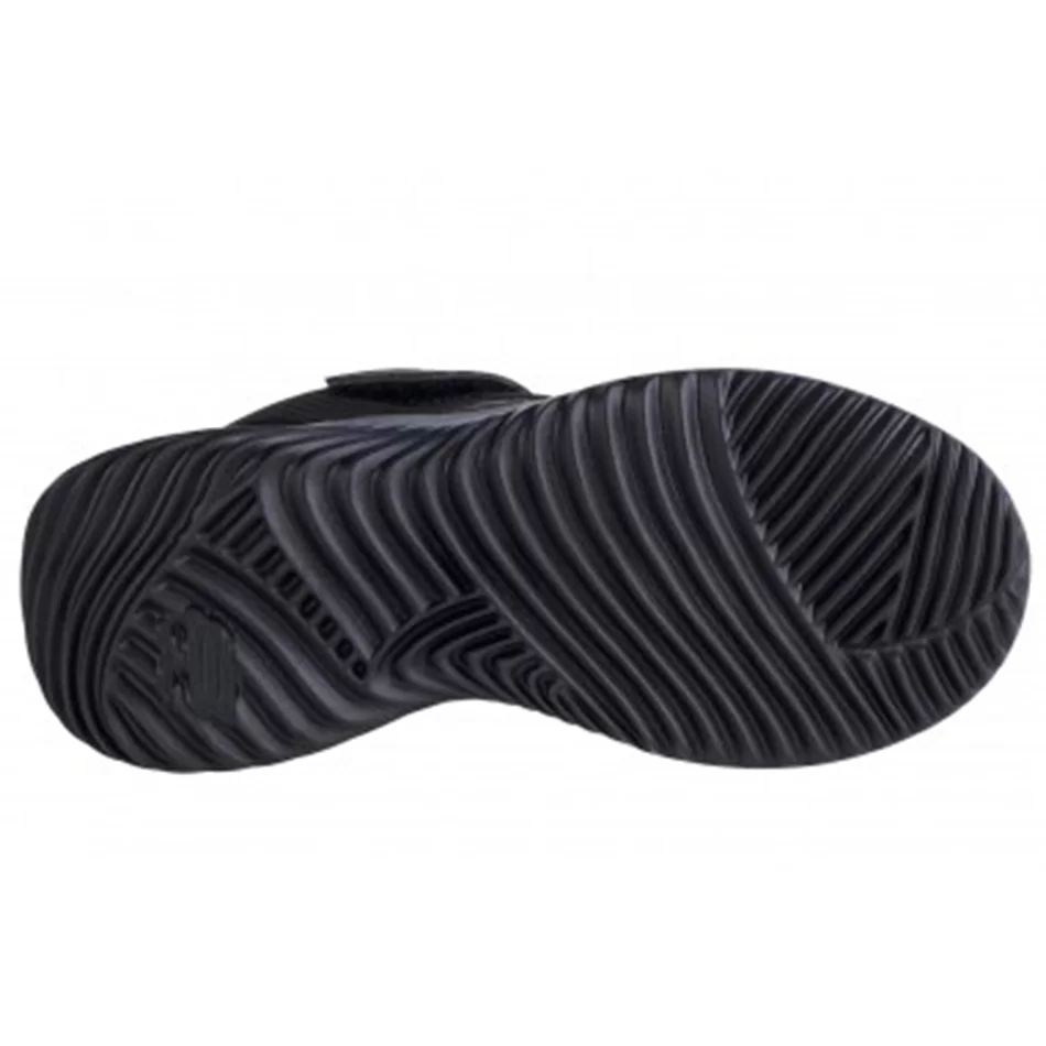 Skechers Bounder Dripper Drop Black Velcro Trainers  - undefined