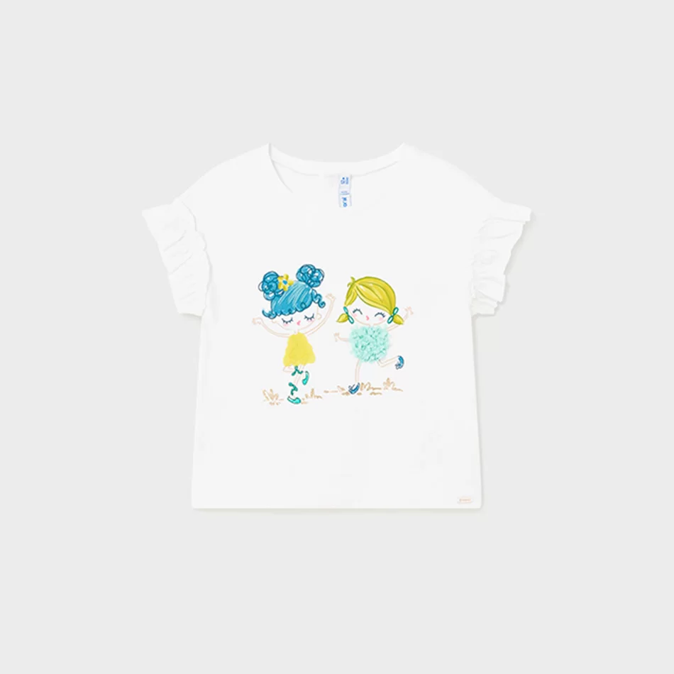 T-shirt Better Cotton bebé - Branco - Armazéns Ronfe