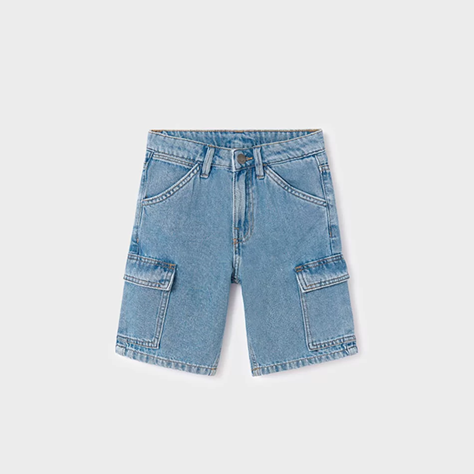 Bermudas ganga cargo Better Cotton rapaz - undefined