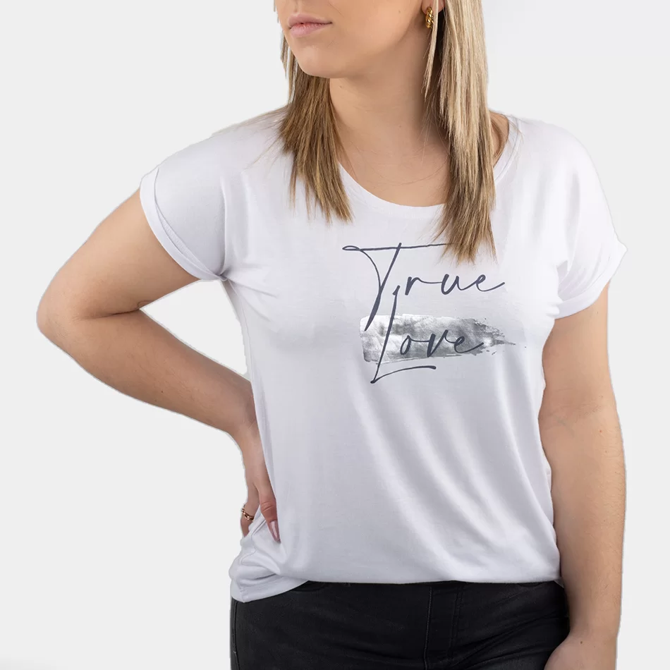 T-shirt Estampada Losan - Branco - Armazéns Ronfe