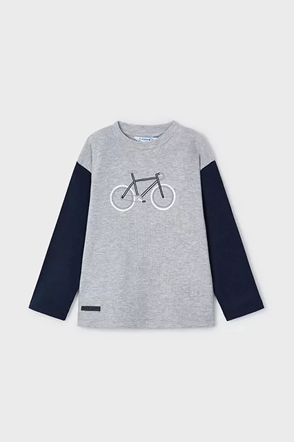 Camisola bicicleta bordada menino - Armazéns Ronfe