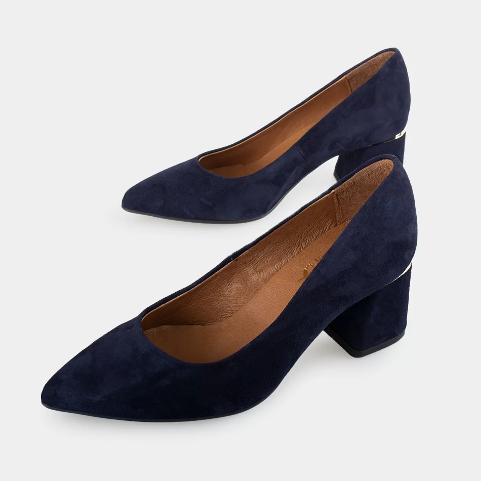 Zapatos con Tacón - Azul marino - Armazéns Ronfe