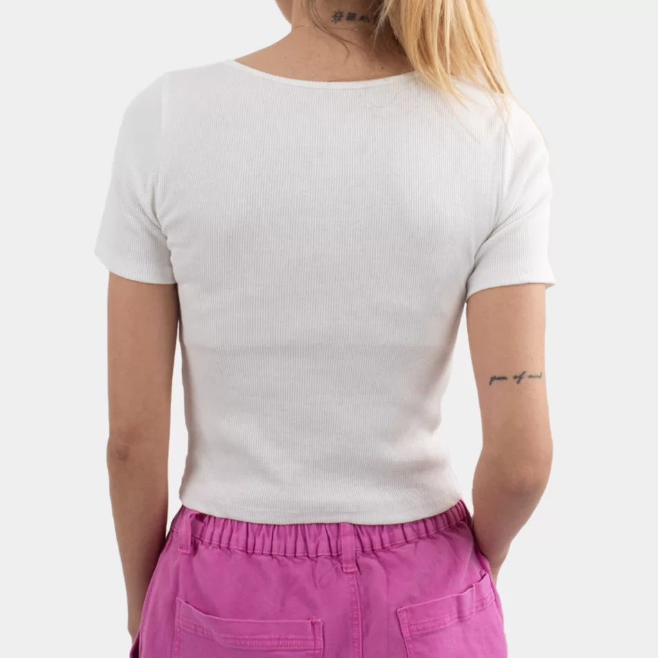 BLUSA DE ALGODÃO - Branco - Armazéns Ronfe