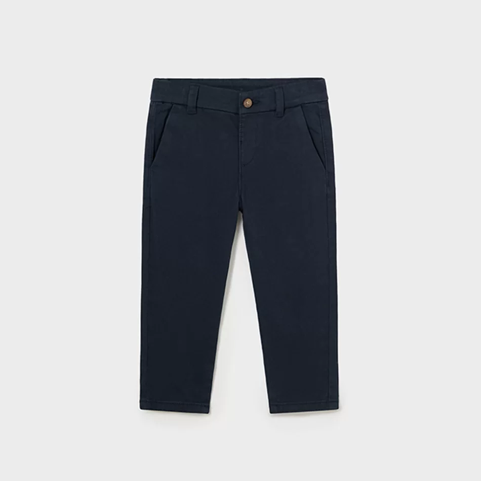 Calça chino Better Cotton bebé - Azul marinho - Armazéns Ronfe