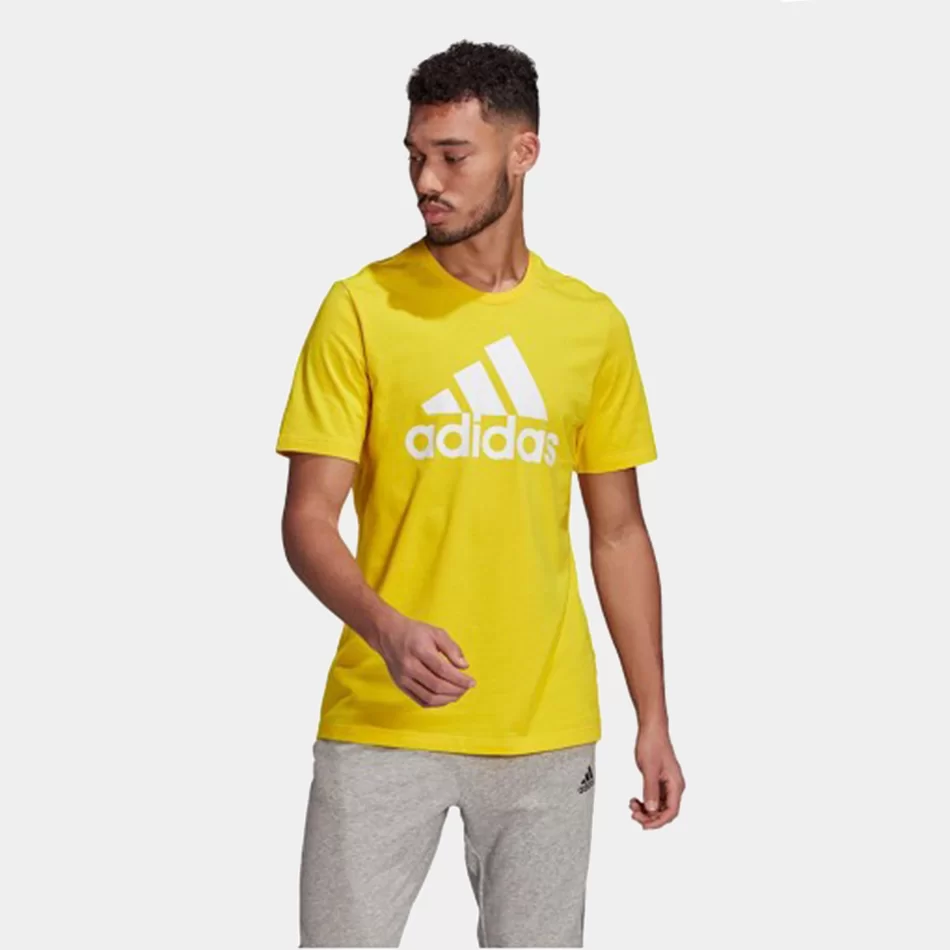 Adidas T-shirt Essentials Big Logo - Amarelo1 - Armazéns Ronfe