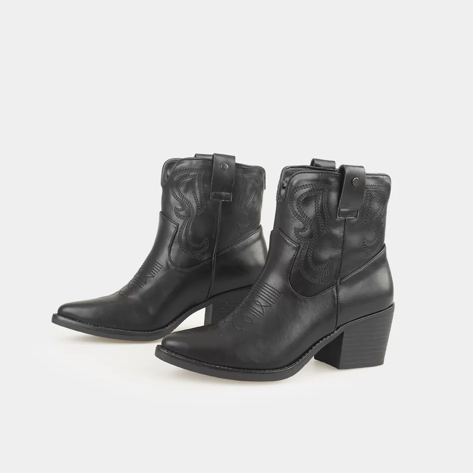 Botas tacão cowboy - undefined