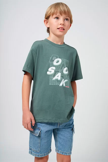 T-shirt oversize Better Cotton rapaz - Armazéns Ronfe
