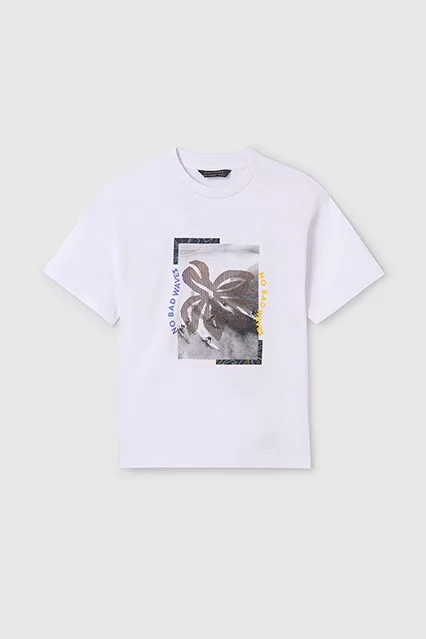 T-shirt lenticular Better Cotton rapaz - Armazéns Ronfe