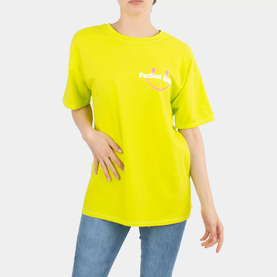 T-shirt Estampada - Verde Lima - Armazéns Ronfe