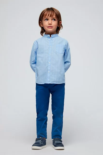 Camisa manga comprida Better Cotton menino - Armazéns Ronfe