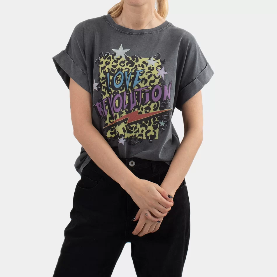 T-SHIRT ESTAMPADA  - undefined