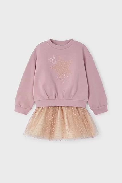 Conjunto saia e sweat menina - Armazéns Ronfe