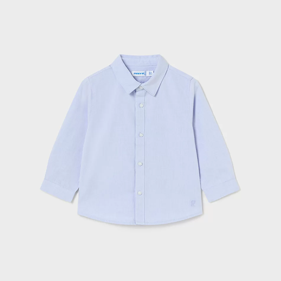 Camisa Better Cotton bebé - Azul - Armazéns Ronfe