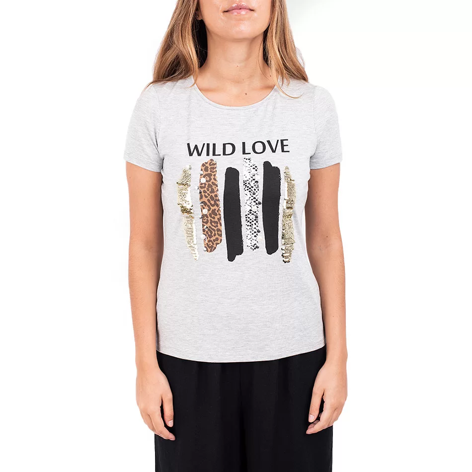 T-shirt Wild Love - undefined