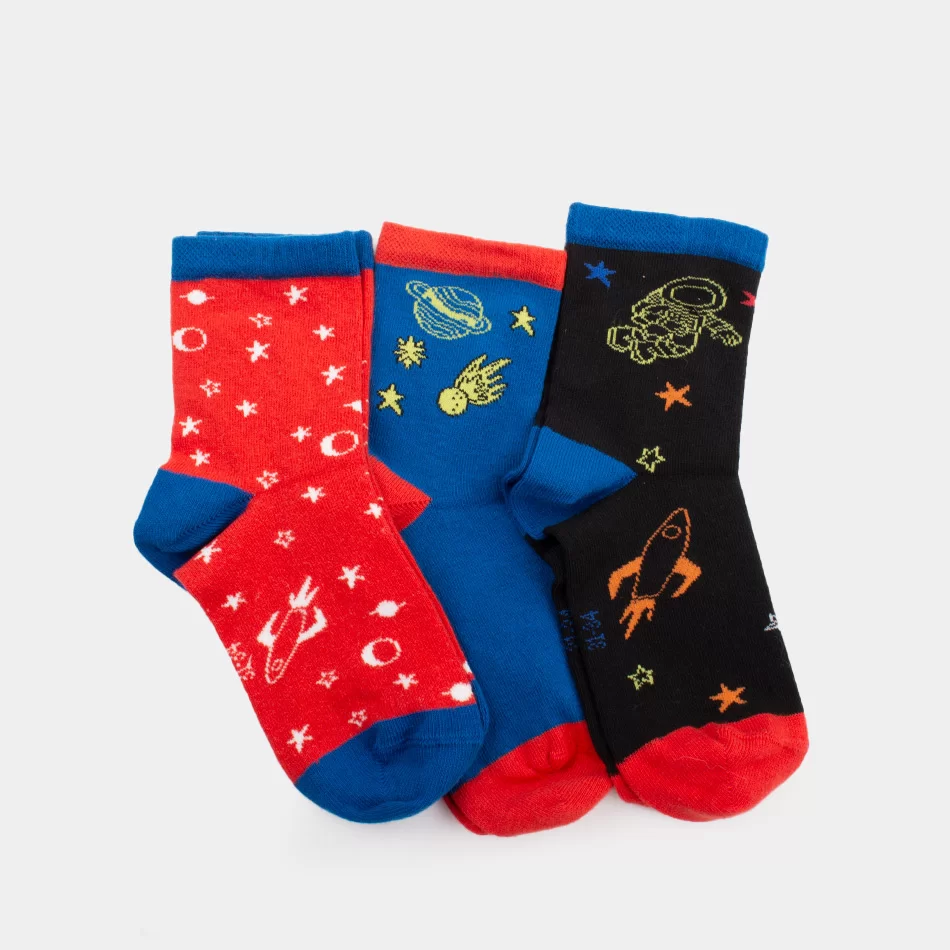 Sckechers Socks 3P Casual  - undefined