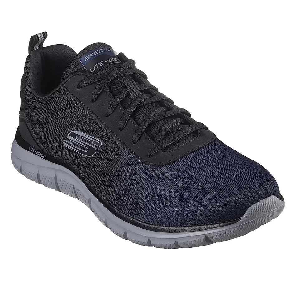 SKECHERS TRACK RIPKENT NAVY BLACK HOMEM - undefined