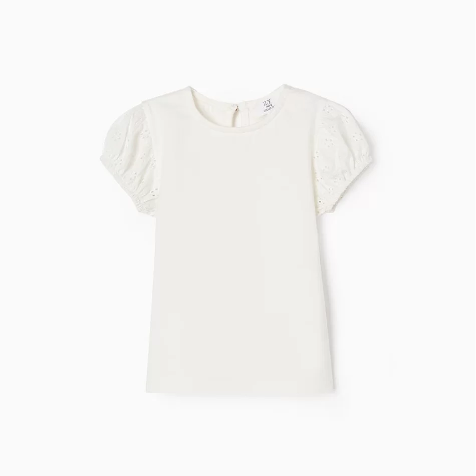 T-shirt Zippy - Branco - Armazéns Ronfe