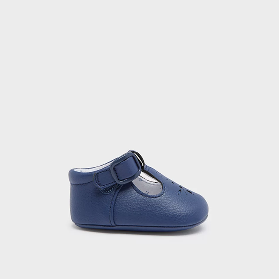 Sapato recém nascido - Azul - Armazéns Ronfe