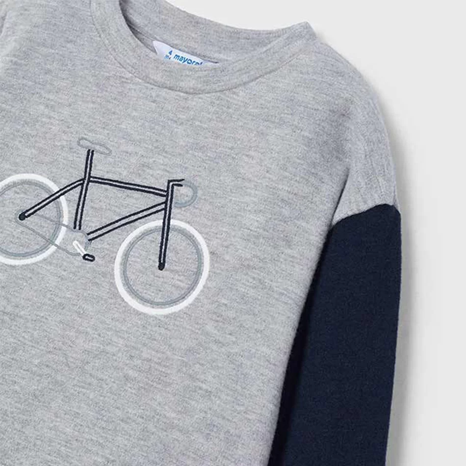 Camisola bicicleta bordada menino - undefined