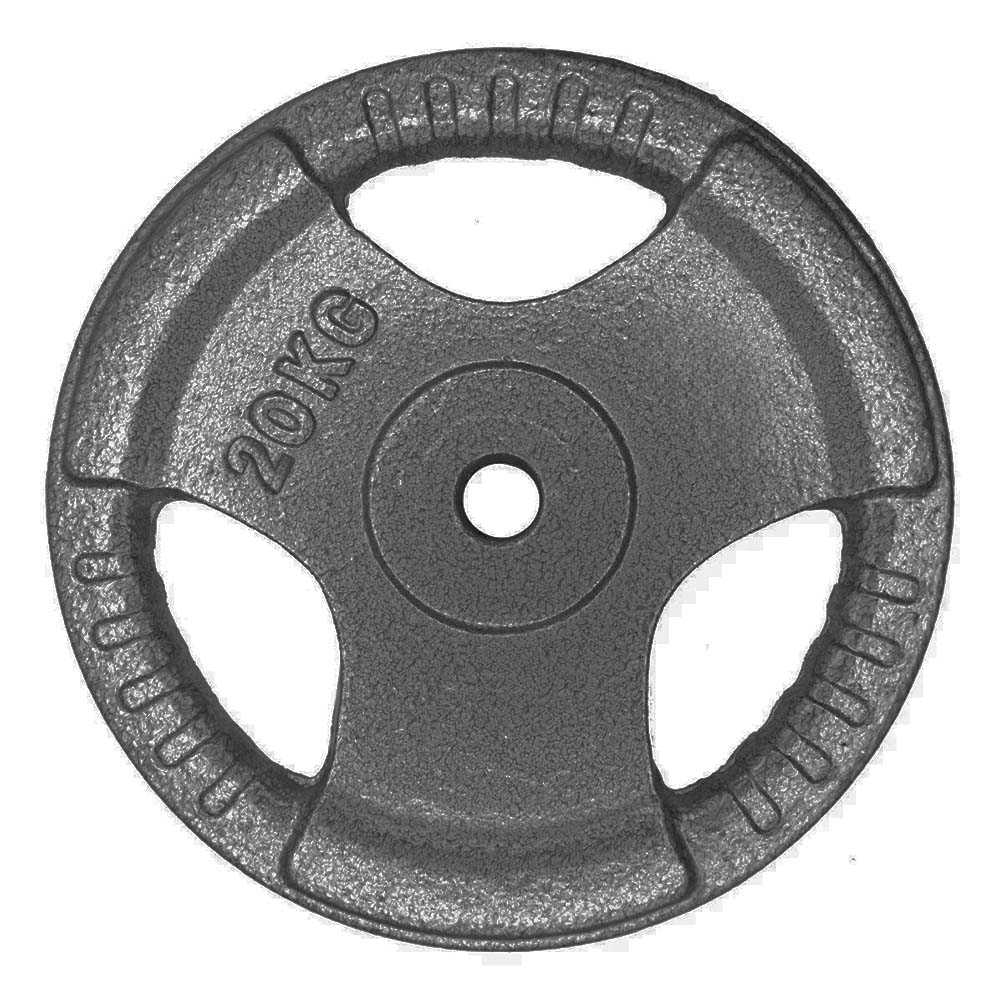 Disco de musculación con Agarre 20kg (30 mm) - YOURFIT Equipment
